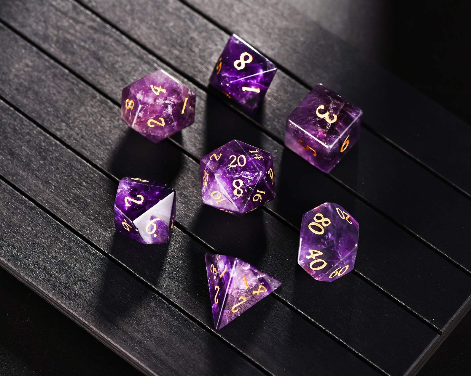 amethyst gemstone dice amethyst gemstone dice